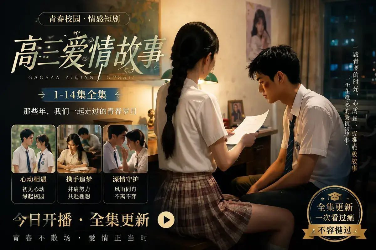 《AI短剧：B中爱情故事》完整版免费在线看-高清国语未删减全集-资源下载百度夸克网盘AI短剧B中爱情故事1080P